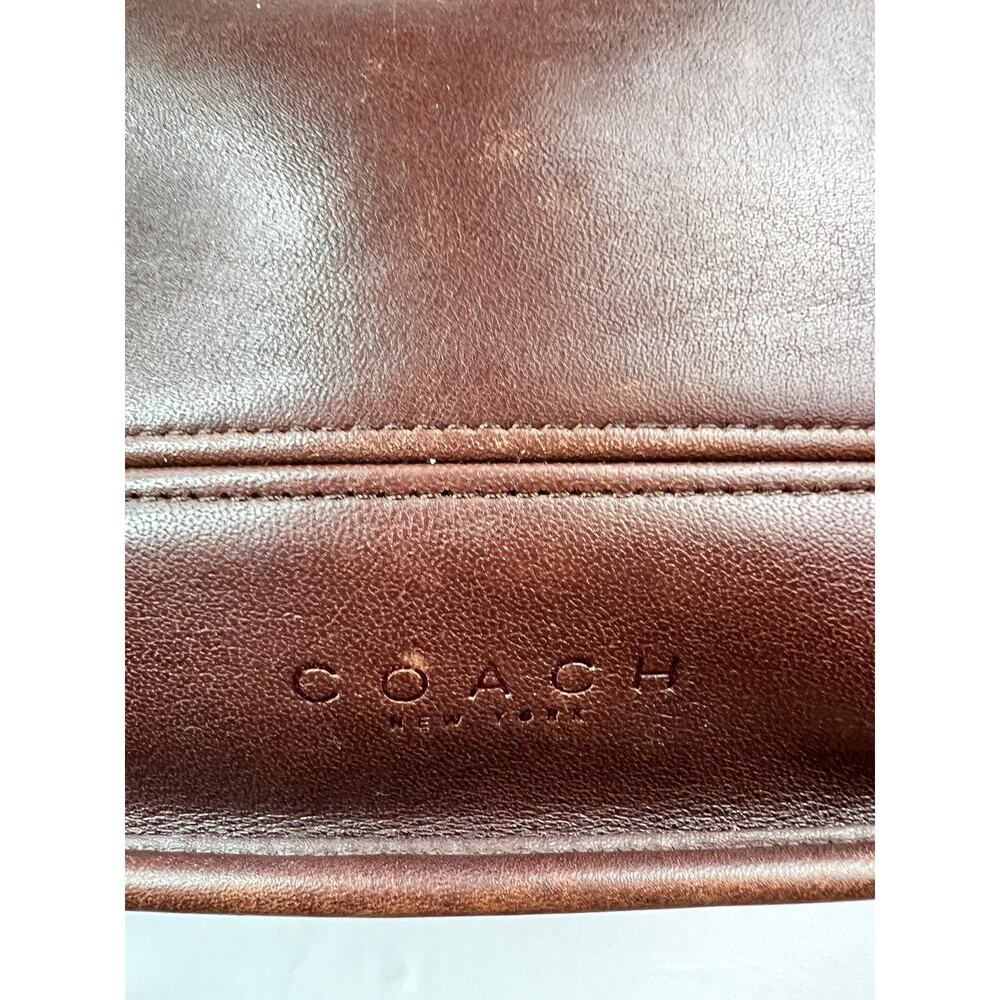 Rare 1998 Vintage Coach Westport Shoulder Bucket Bag Mahogany Brown Leather - Picture 8 of 16
